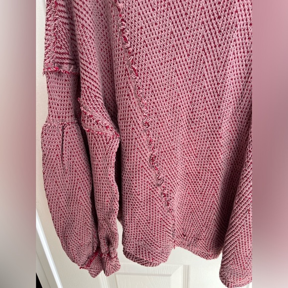 Free People We the Free Fresh & New Hacci Top, Size Medium NWOT - Picture 5 of 6